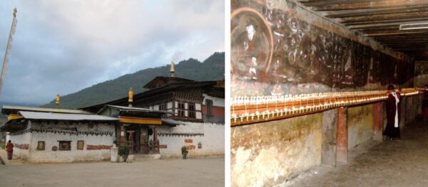 16th-century wall paintings at Tamzhing Monastery, Bumthang (Bhutan)