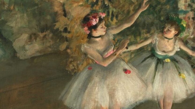 Dega's painting of dancers