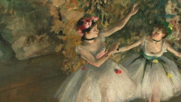 Dega's painting of dancers