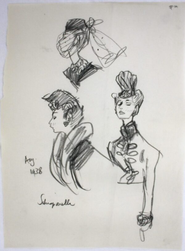 Schiaparelli, Paris Fashions, 1938. Image: History of Dress Collection, © The Courtauld Institute of Art, London