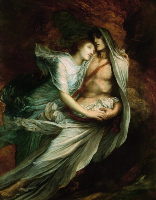 Painting of two angels