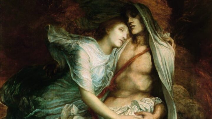 Painting of two angels