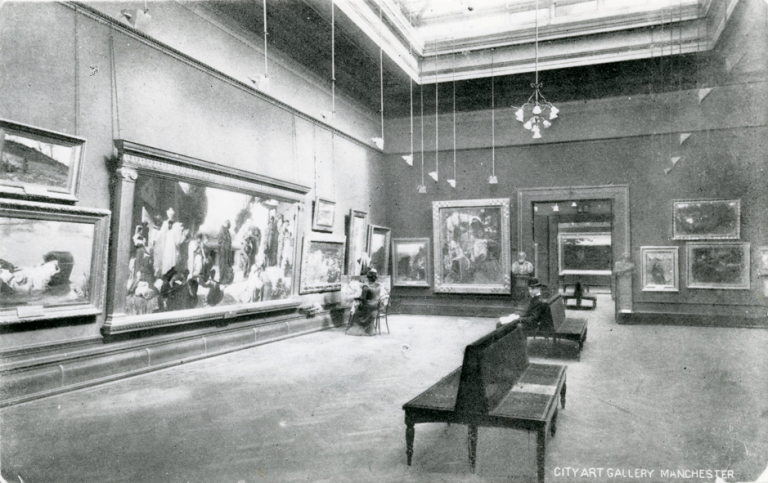 art gallery 1920s
