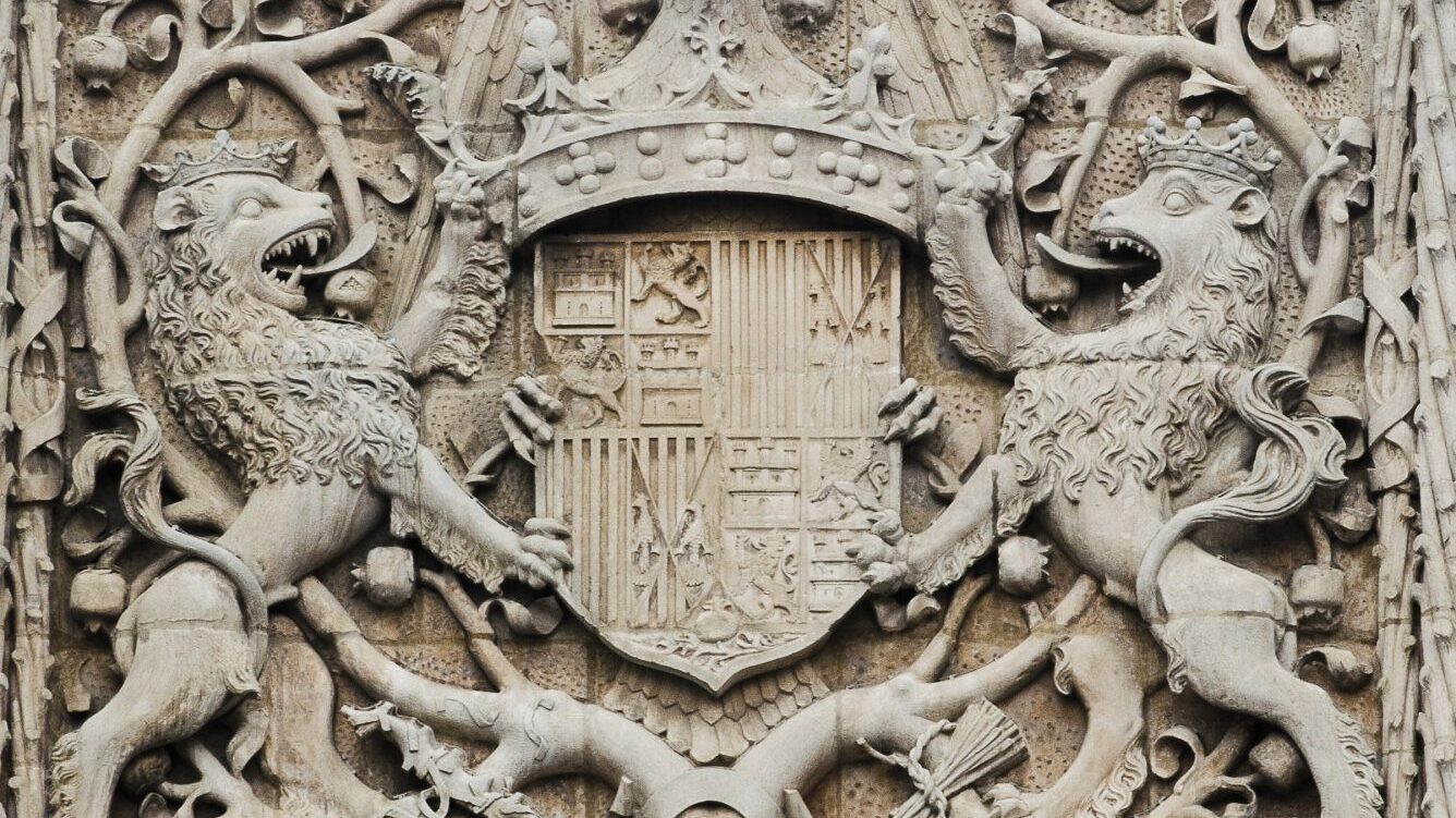 College of San Gregorio, façade (detail) (ca. 1499).