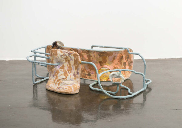 Abstract Sculpture in art gallery