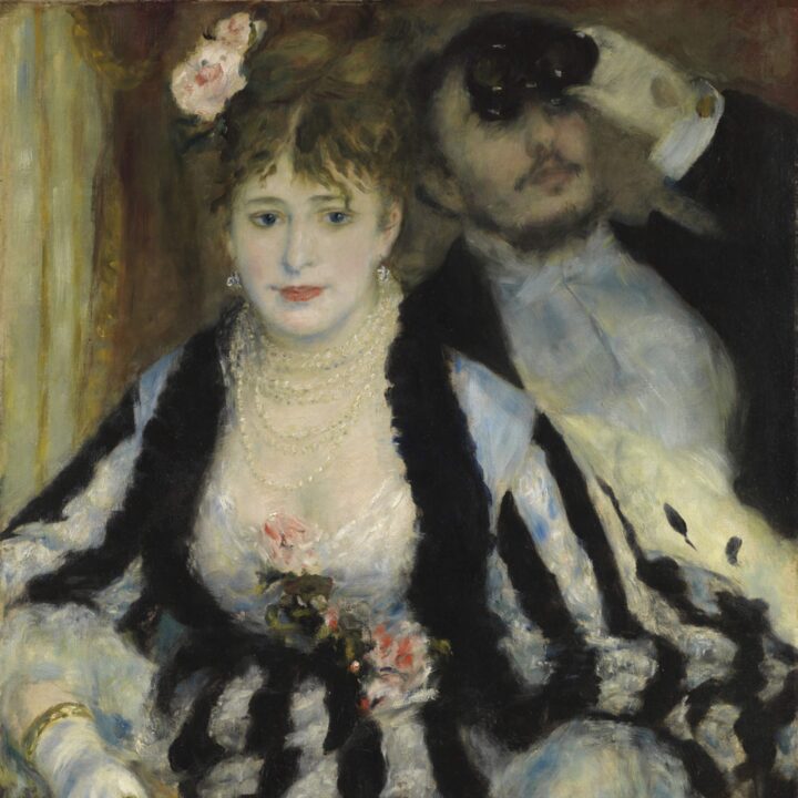 Pierre-Auguste Renoir, (1841- 1919) La Loge, 1874