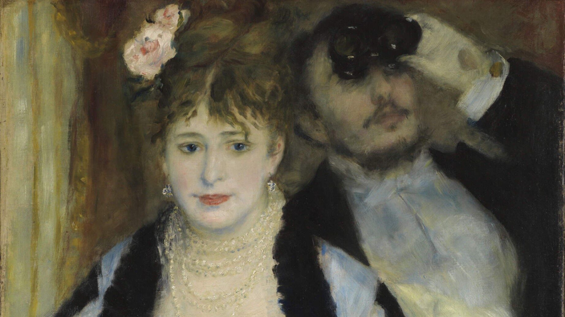Pierre-Auguste Renoir, (1841- 1919) La Loge, 1874
