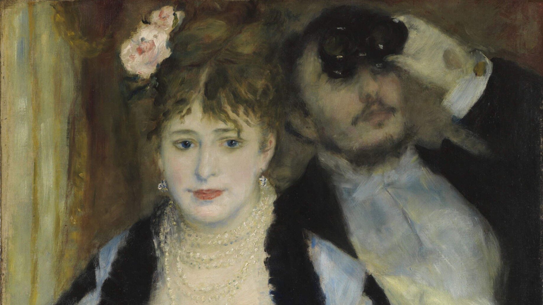 Pierre-Auguste Renoir, (1841- 1919) La Loge, 1874