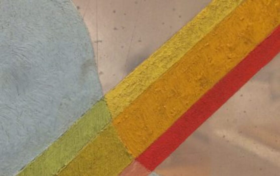 Detail of László Moholy-Nagy, an abstract painting