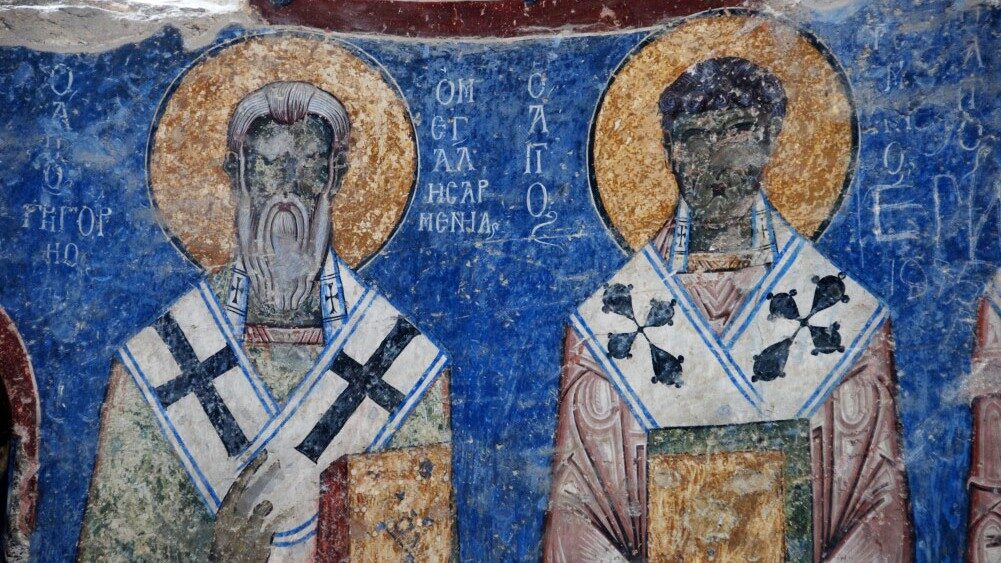 byzantine fresco