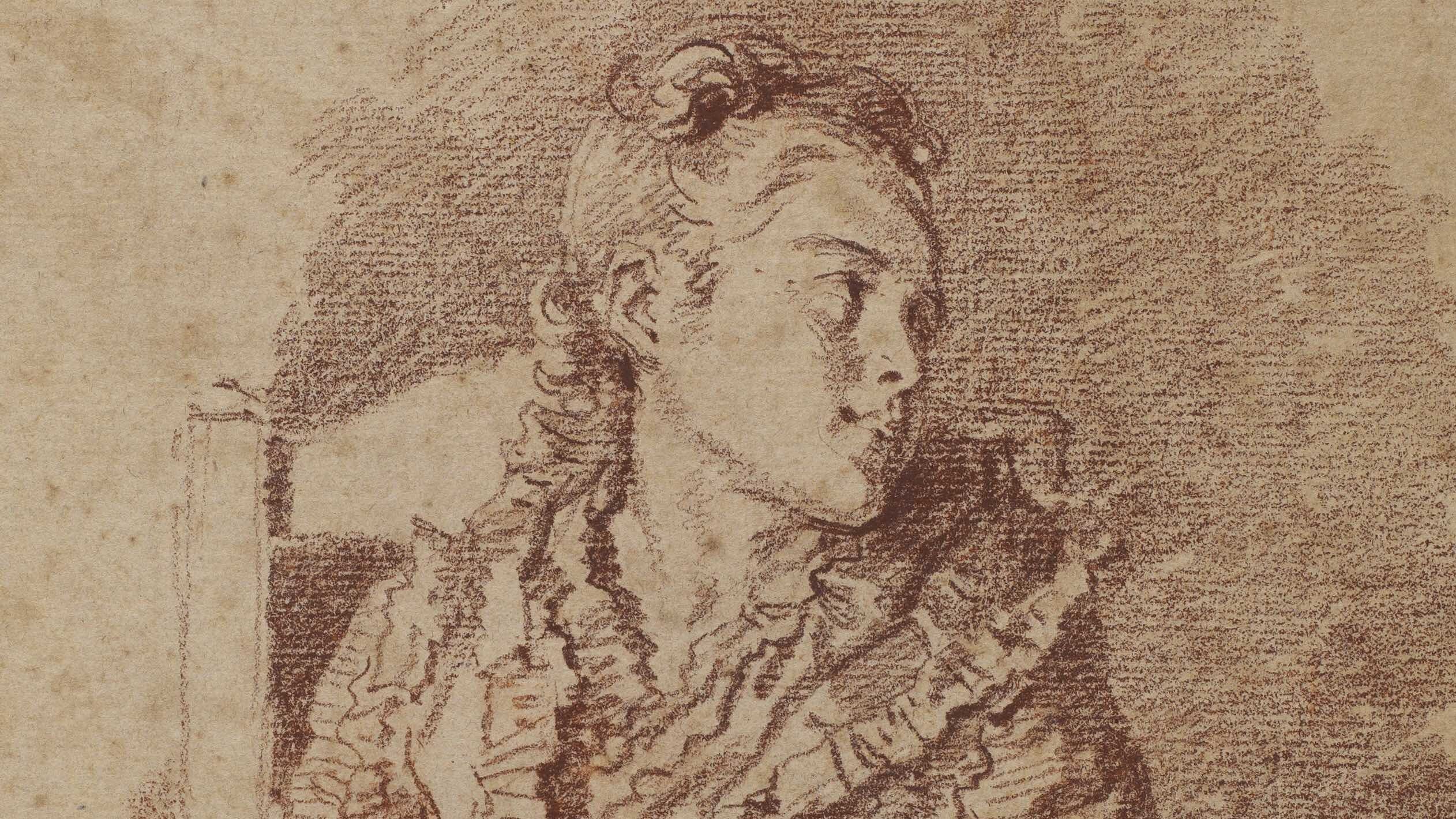 Jean-Honoré Fragonard (1732–1806), Young Girl Seated, 1785