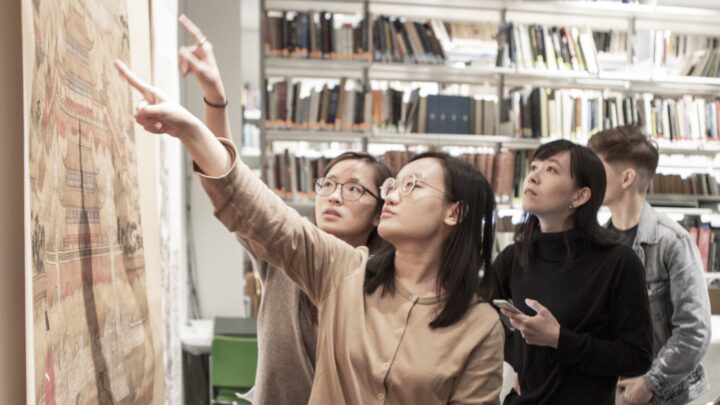 MA class at the British Museum