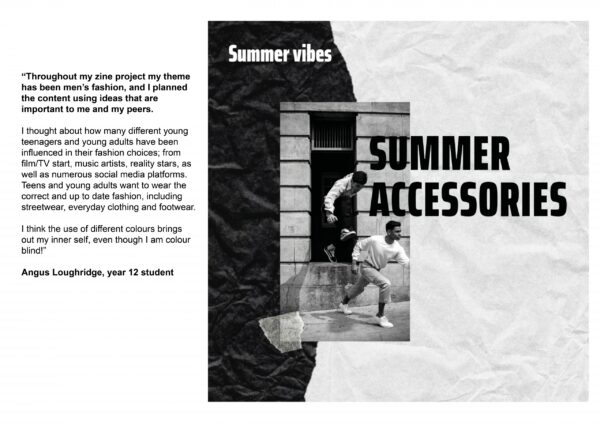 Fashion Sense Slemish zines