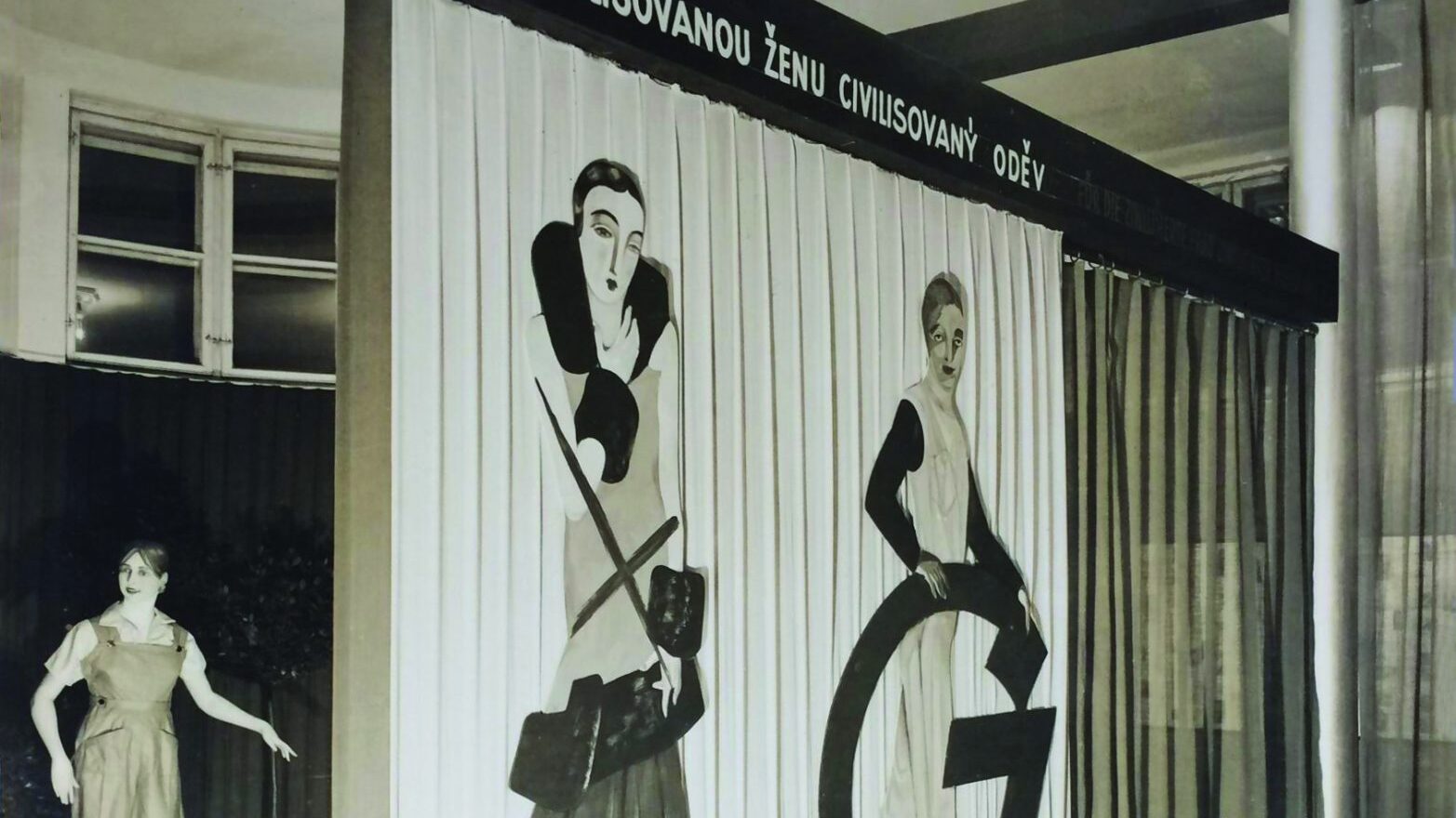 photo of a stand with a photograph on