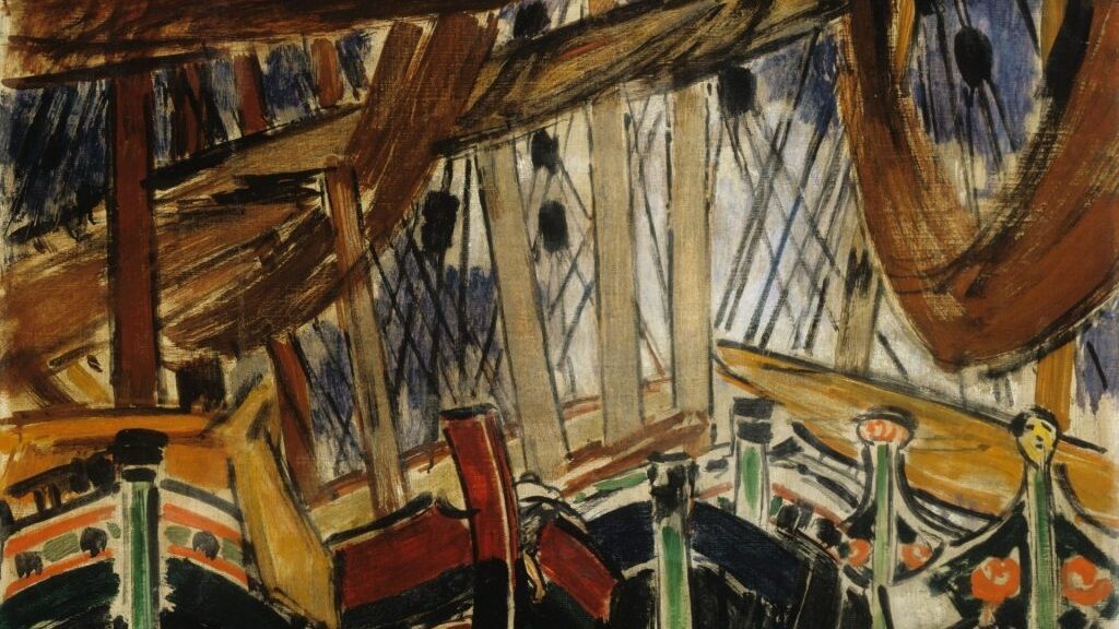 abstract oil painting