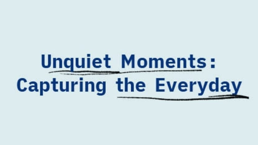 Unquiet Moments digital exhibition curated by the 2020 MA curating the art museum students