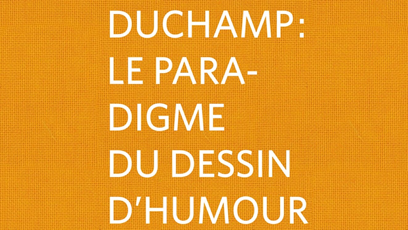 Book front cover: Duchamp