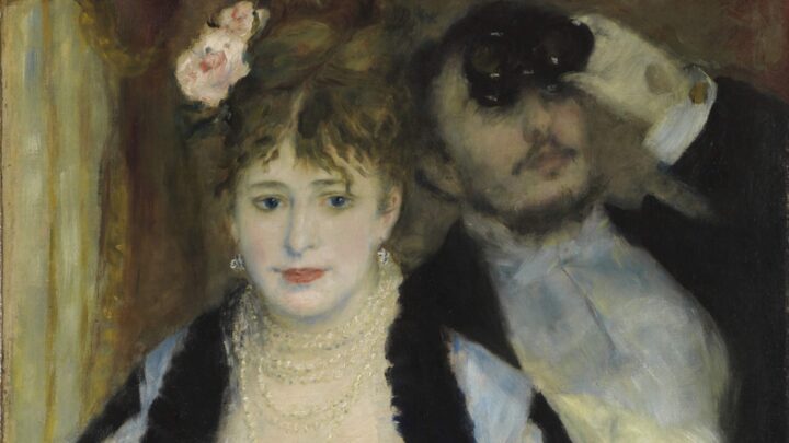 Pierre-Auguste Renoir, (1841- 1919) La Loge, 1874