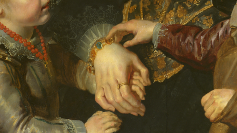 A touching portrait of the family of the artist Jan Brueghel the Elder (1568-1625) by his close friend and collaborator Peter Paul Rubens