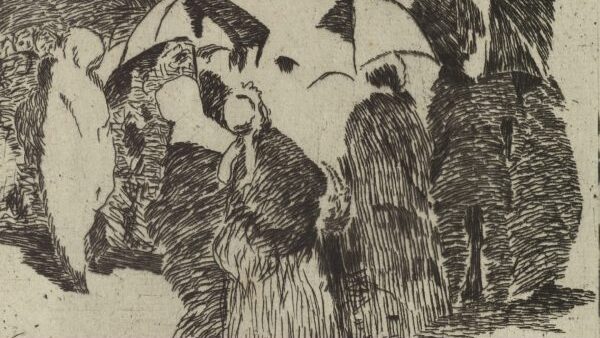 An advert for the Open Courtauld Hour radical printmaking event in February 2021