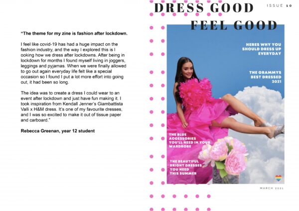 Fashion Sense Slemish zines