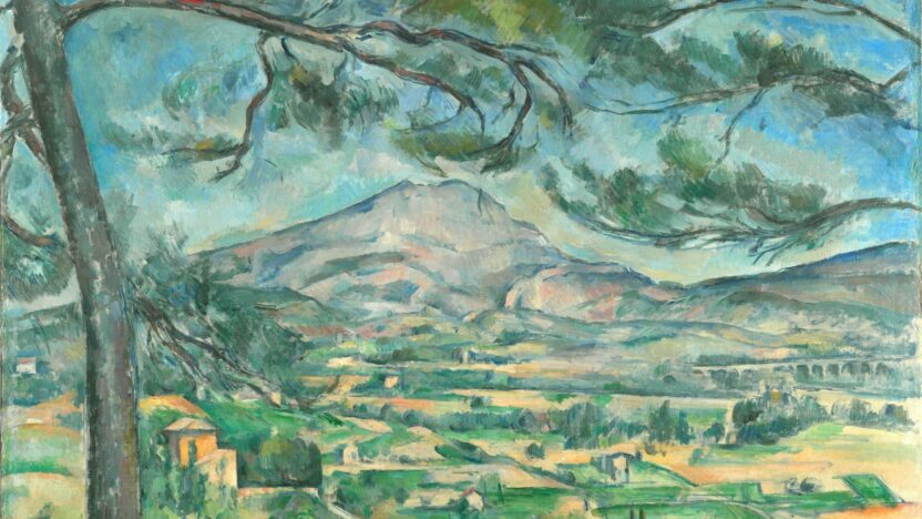 The Montagne Sainte-Victoire with a Large Pine, around 1887