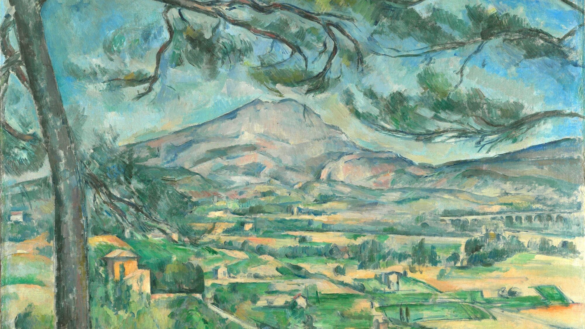 The Montagne Sainte-Victoire with a Large Pine, around 1887