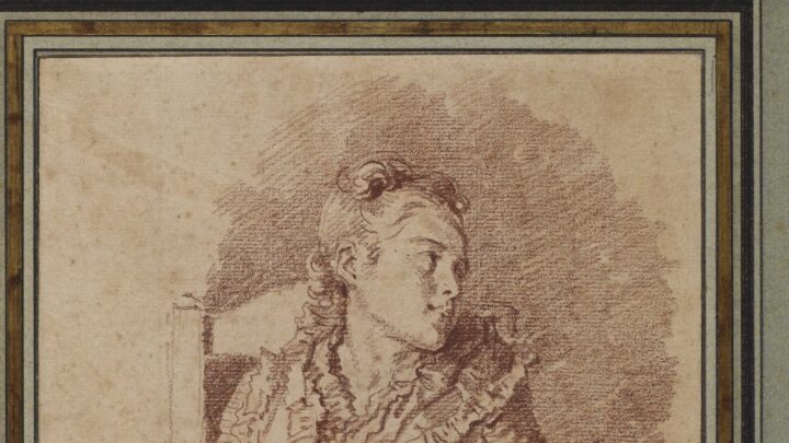 Jean-Honoré Fragonard (1732–1806), Young Girl Seated, 1785