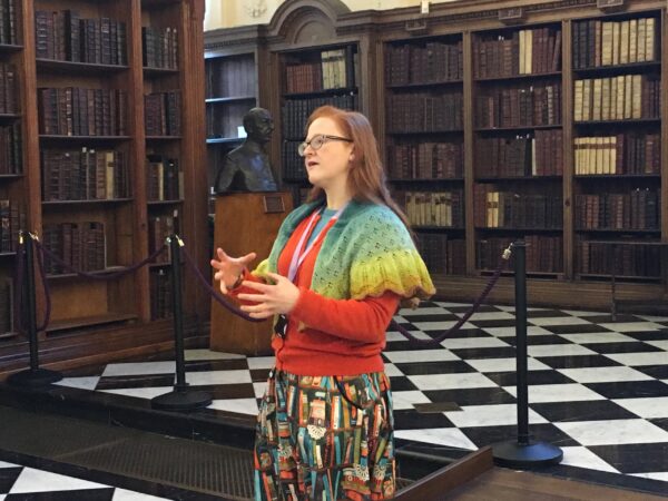a group visit to lambeth palace library