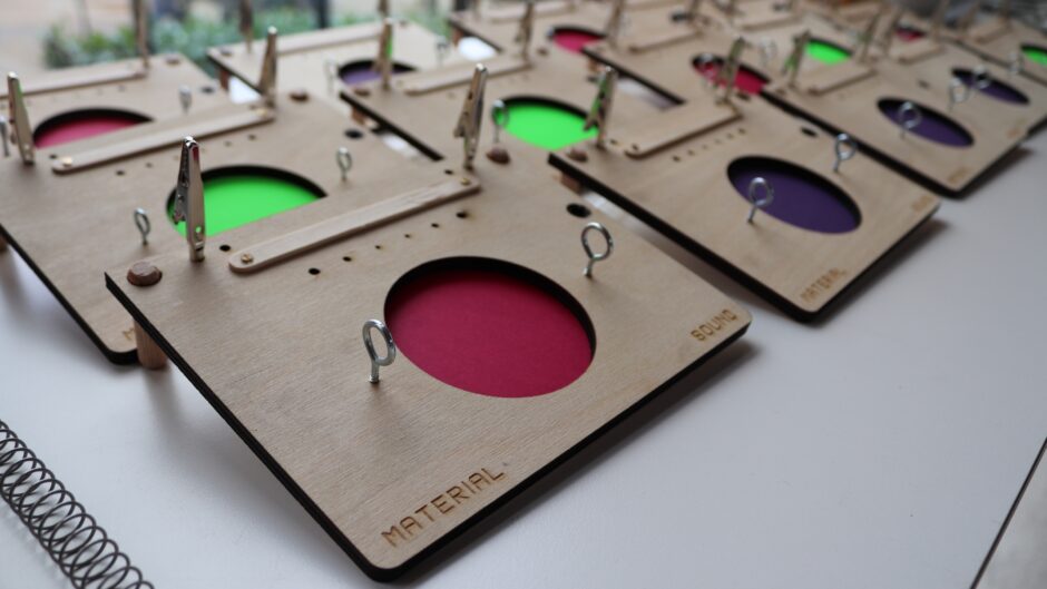 a sound board created by Sam Underwood