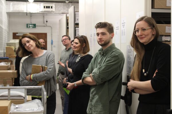 a group visit to Tate Britain Archives