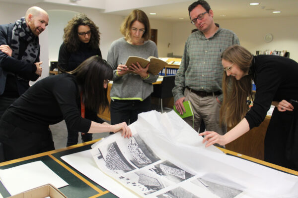 a group visit to Tate Britain Archives