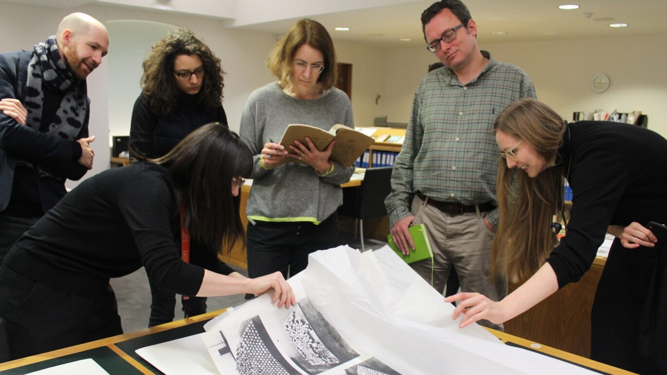 a group visit to Tate Britain Archives