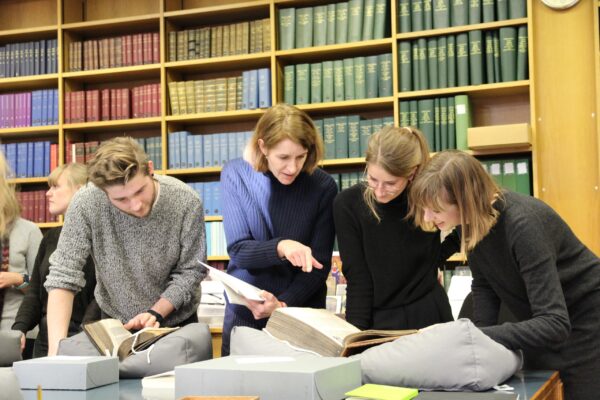 a group visit to lambeth palace library