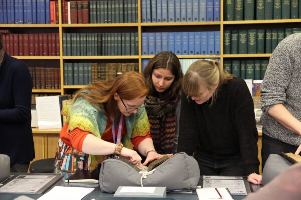 a group visit to lambeth palace library