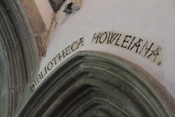 entrance to Canterbury Cathedral library