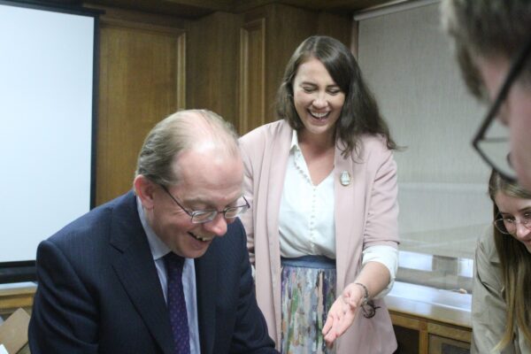 Dr Emily Guerry and Dr David Rundle