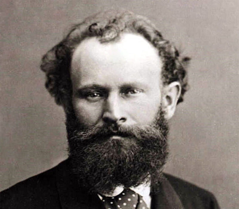 black and white photography of Édouard Manet