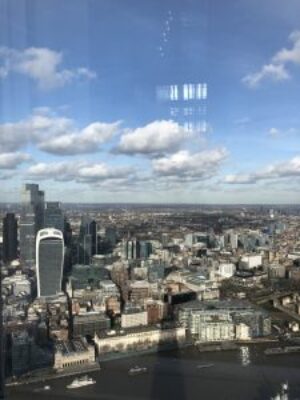 A view from the Shard