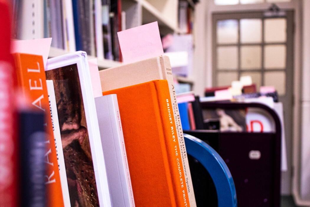 Books ready to be catalogued
