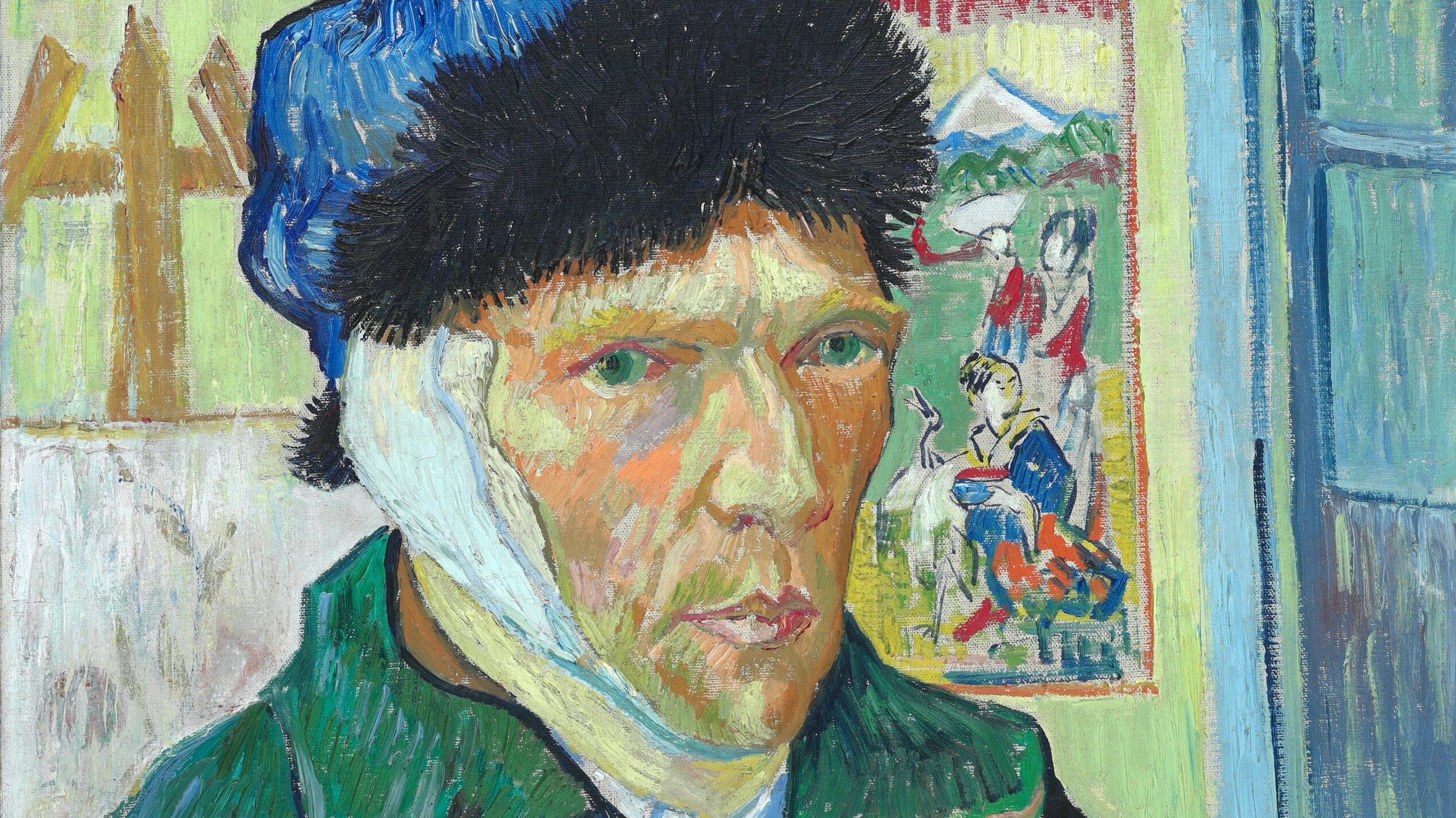 Van Gogh Self Portrait with bandaged ear