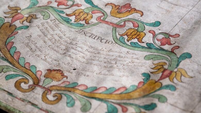 detail of a map of the Caribbean from the JCB Library