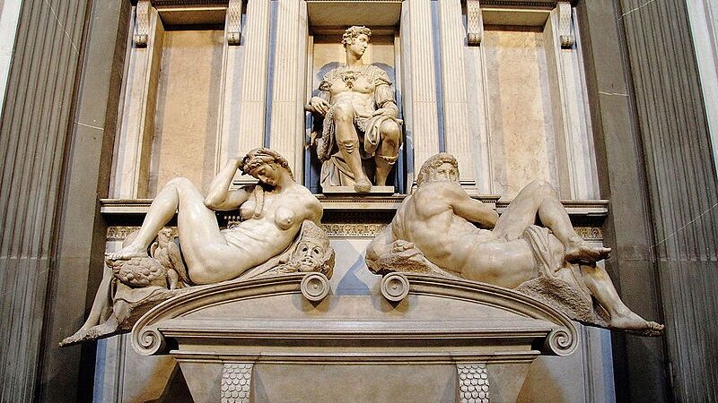 Michelangelo, Tomb of Giuliano de’ Medici