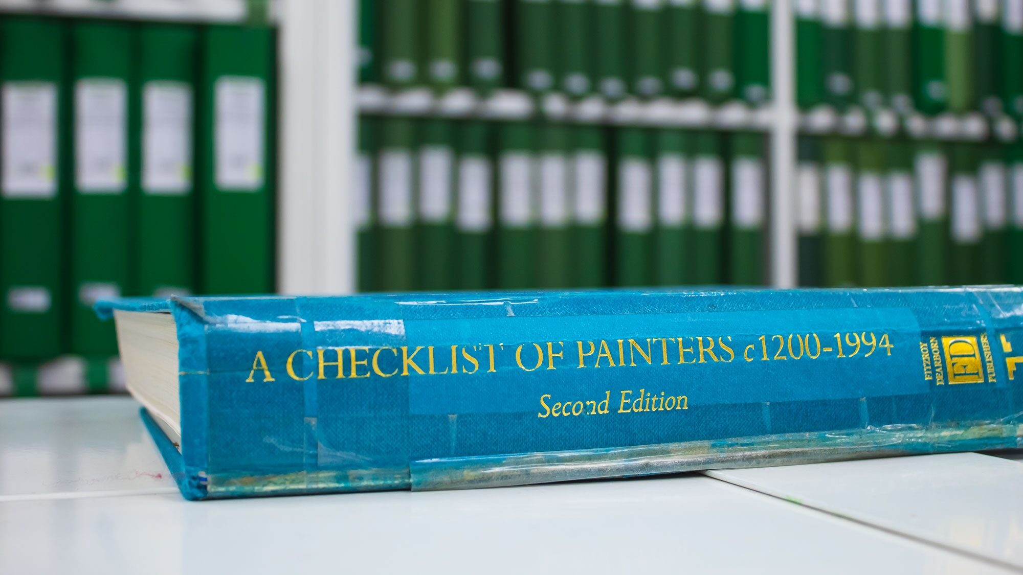 Checklist of painter witt library