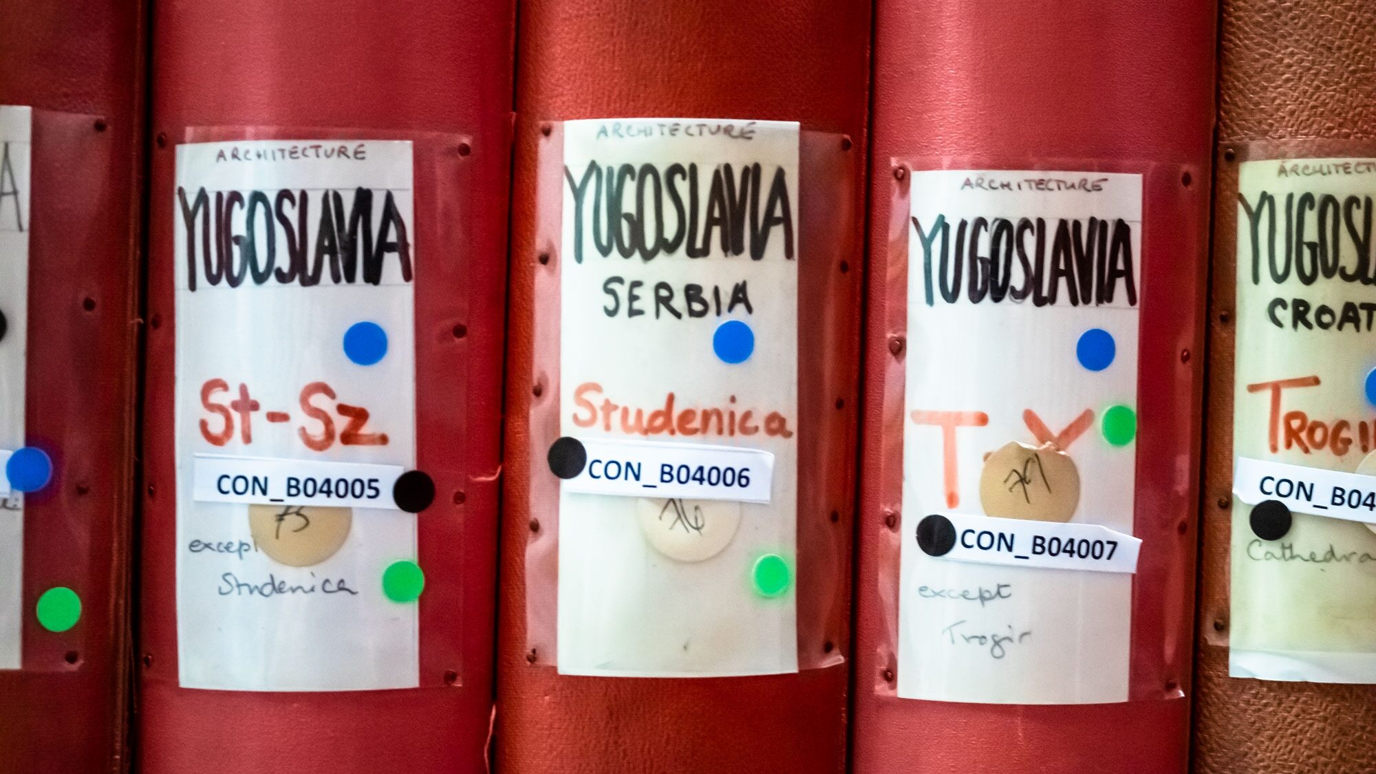 Conway library folders