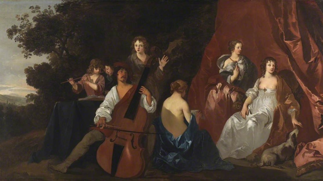 Painting of a concert by Peter Lely