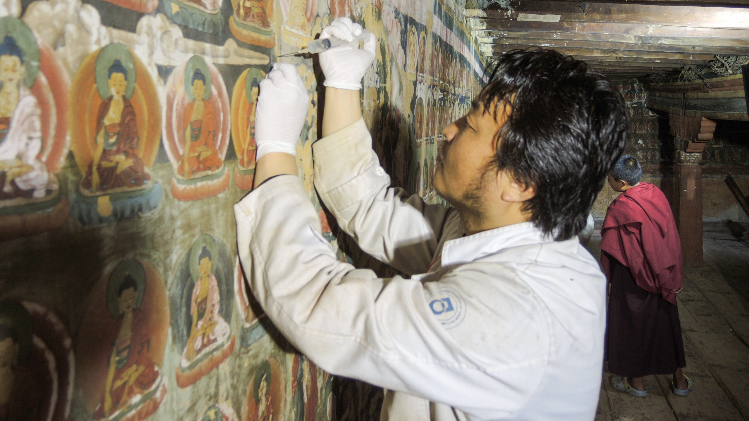 Image of Conservation student