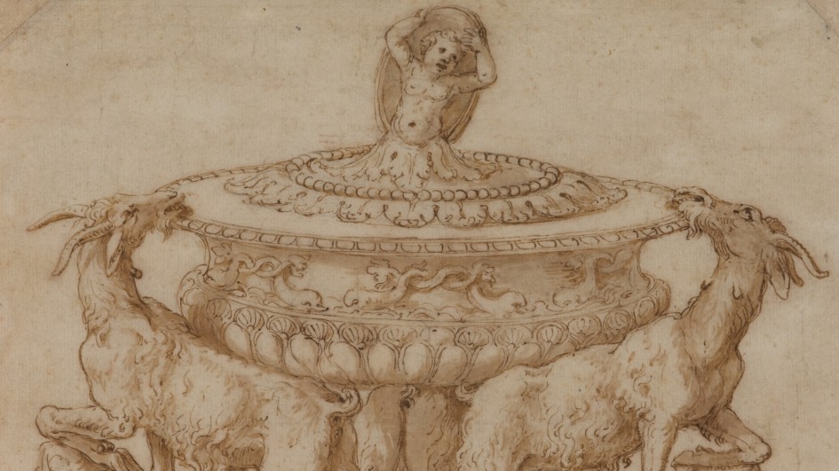 Sketch of pot