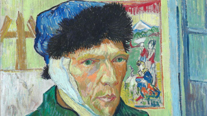Van Gogh Self Portrait with bandaged ear