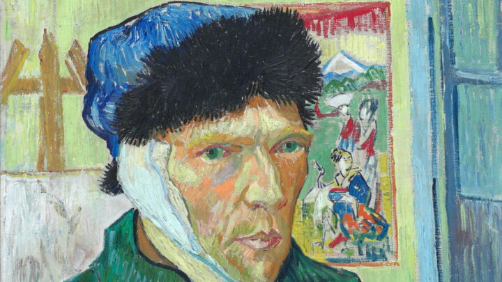 Van Gogh Self Portrait with bandaged ear